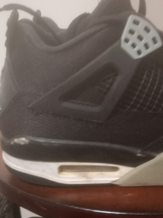 Jordan 4 Retro SE Black Canvas Size 10 Pre-Owned DH7138-006 main image 14